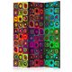 Paraván egyoldalú fotónyomtatással - Colorful Abstract Art  [Room Dividers] - ajandekpont.hu