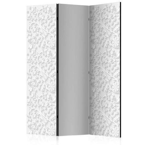 Paraván egyoldalú fotónyomtatással - Room divider – Floral pattern I - ajandekpont.hu