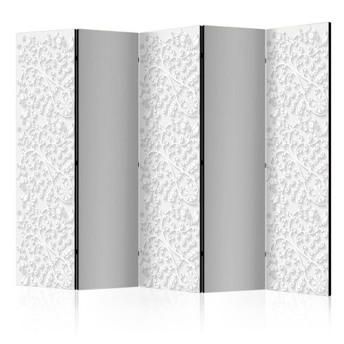 Paraván egyoldalú fotónyomtatással - Room divider – Floral pattern II - ajandekpont.hu