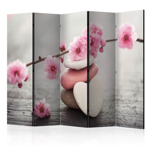 Paraván egyoldalú fotónyomtatással - Zen Flowers II [Room Dividers] - ajandekpont.hu