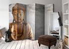 Paraván egyoldalú fotónyomtatással - Buddha II [Room Dividers] - ajandekpont.hu