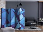 Paraván egyoldalú fotónyomtatással - Royal Blue II [Room Dividers] - ajandekpont.hu