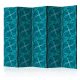 Paraván - Geometric Turquoise II [Room Dividers] - ajandekpont.hu