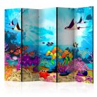 Paraván egyoldalú fotónyomtatással - Colourful Fish II [Room Dividers] - ajandekpont.hu