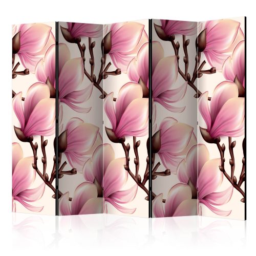 Paraván - Blooming Magnolias II [Room Dividers] - ajandekpont.hu