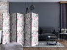 Paraván - Flamingos and Twigs II [Room Dividers] - ajandekpont.hu