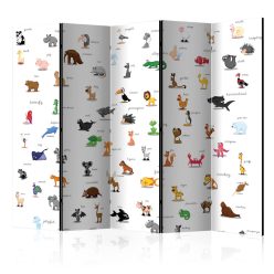 Paraván - animals (for children) II [Room Dividers] - ajandekpont.hu