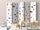 Paraván - animals (for children) II [Room Dividers] - ajandekpont.hu