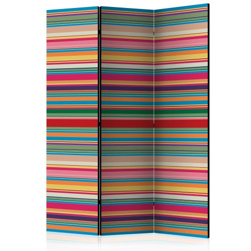 Paraván - Subdued stripes [Room Dividers] - ajandekpont.hu