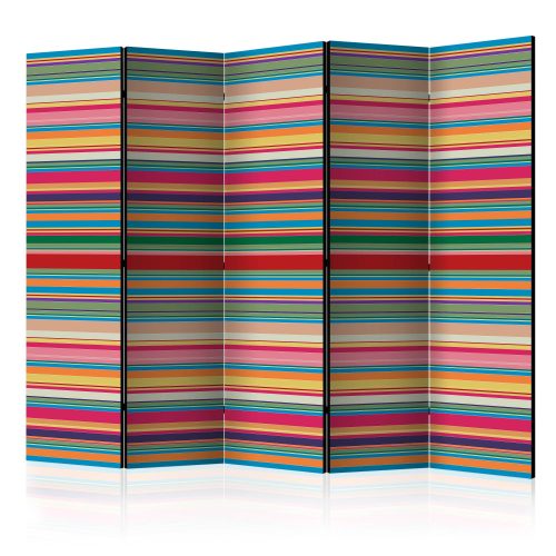 Paraván - Subdued stripes II [Room Dividers] - ajandekpont.hu