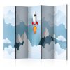 Paraván - Rocket in the Clouds II [Room Dividers] - ajandekpont.hu