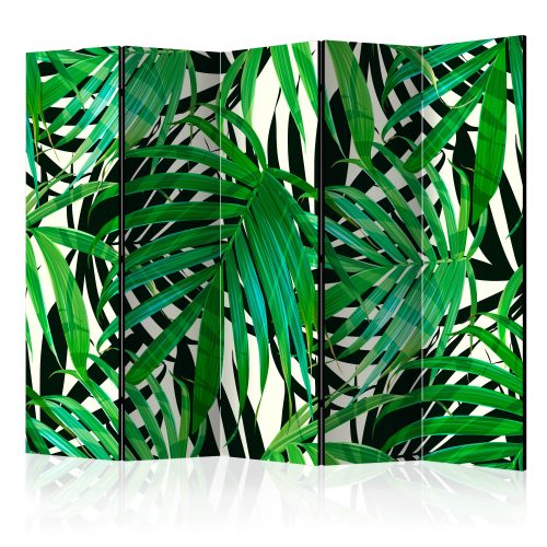 Paraván egyoldalú fotónyomtatással - Tropical Leaves II [Room Dividers] - ajandekpont.hu