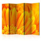 Paraván - Yellow gerbera daisies II [Room Dividers] - ajandekpont.hu