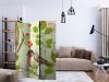 Paraván - Bird and lilies vintage pattern [Room Dividers]