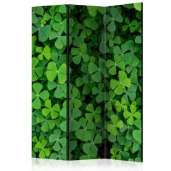 Paraván egyoldalú fotónyomtatással - Green Clover [Room Dividers] - ajandekpont.hu