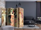 Paraván egyoldalú fotónyomtatással - Alphonse Mucha. Women's II [Room Dividers] - ajandekpont.hu