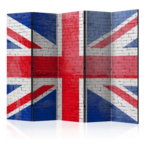 Paraván egyoldalú fotónyomtatással - British flag II [Room Dividers] - ajandekpont.hu