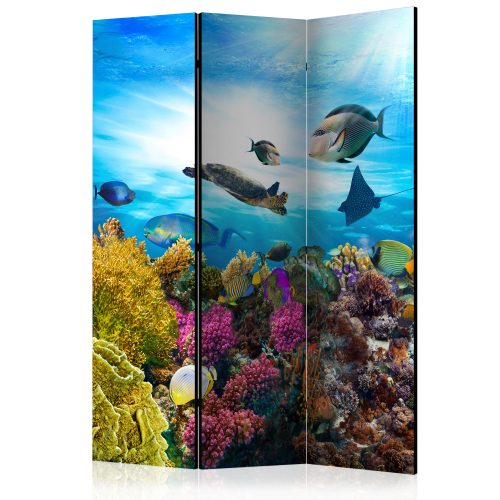 Paraván egyoldalú fotónyomtatással - Coral reef [Room Dividers] - ajandekpont.hu