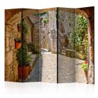 Paraván - Provincial alley in Tuscany II [Room Dividers] - ajandekpont.hu