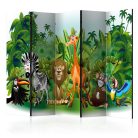 Paraván - Jungle Animals II [Room Dividers] - ajandekpont.hu