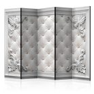 Paraván egyoldalú fotónyomtatással - Quilted Leather II [Room Dividers] - ajandekpont.hu