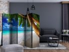 Paraván - Tropical island II [Room Dividers] - ajandekpont.hu