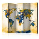 Paraván - Map of the World - Sun and sky II [Room Dividers] - ajandekpont.hu