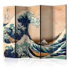 Paraván - Hokusai: The Great Wave off Kanagawa (Reproduction) II [Room Dividers] - ajandekpont.hu