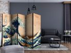 Paraván - Hokusai: The Great Wave off Kanagawa (Reproduction) II [Room Dividers] - ajandekpont.hu