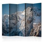 Paraván - Winter in the Alps II [Room Dividers] - ajandekpont.hu