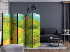 Paraván - A path to a magical castle II [Room Dividers] - ajandekpont.hu