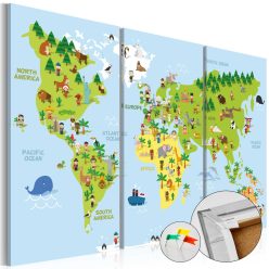 Parafa világtérkép - Children's World [Cork Map] - ajandekpont.hu