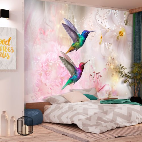 Fotótapéta - Colourful Hummingbirds (Pink) - ajandekpont.hu