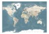 Fotótapéta - Vintage World Map - ajandekpont.hu