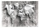 Fotótapéta - World Map: Origami - ajandekpont.hu