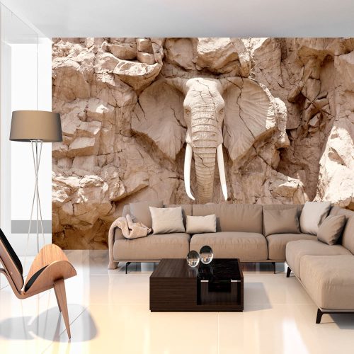 Öntapadós fotótapéta - Elephant Carving (South Africa) - ajandekpont.hu
