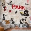 Fotótapéta - [Banksy] Graffiti Collage  7 féle méretben   -  ajandekpont.hu