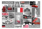 Fotótapéta - London, Paris, Berlin, New York - ajandekpont.hu