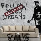 Öntapadós fotótapéta - Dreams Cancelled (Banksy) - ajandekpont.hu