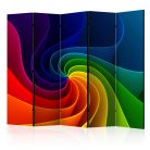 Akusztikus paraván - Colorful Pinwheel II [Room Dividers] - ajandekpont.hu