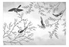 Fotótapéta - Birds in the Garden - Third Variant - ajandekpont.hu
