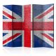 Akusztikus paraván - British flag II [Room Dividers] - ajandekpont.hu