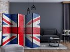 Akusztikus paraván - British flag II [Room Dividers] - ajandekpont.hu