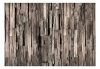 Fotótapéta - Wooden Curtain (Dark Brown) - ajandekpont.hu