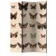 Akusztikus paraván - Retro Style: Butterflies [Room Dividers] - ajandekpont