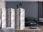 Akusztikus paraván - Flamingos and Twigs II [Room Dividers] - ajandekpont.hu