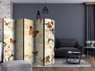 Akusztikus paraván - Melodies of butterflies II [Room Dividers] - ajandekpont.hu