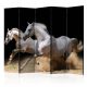 Akusztikus paraván - Galloping horses on the sand II [Room Dividers] - ajandekpont.hu