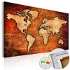 Parafa világtérkép - Amber World [Cork Map] - ajandekpont.hu