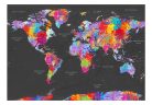 Fotótapéta - World Map: Synesthesia - ajandekpont.hu